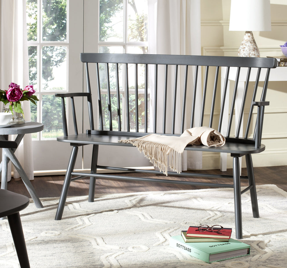 Safavieh Addison Spindleback Settee | Sofas | Modishstore - 13