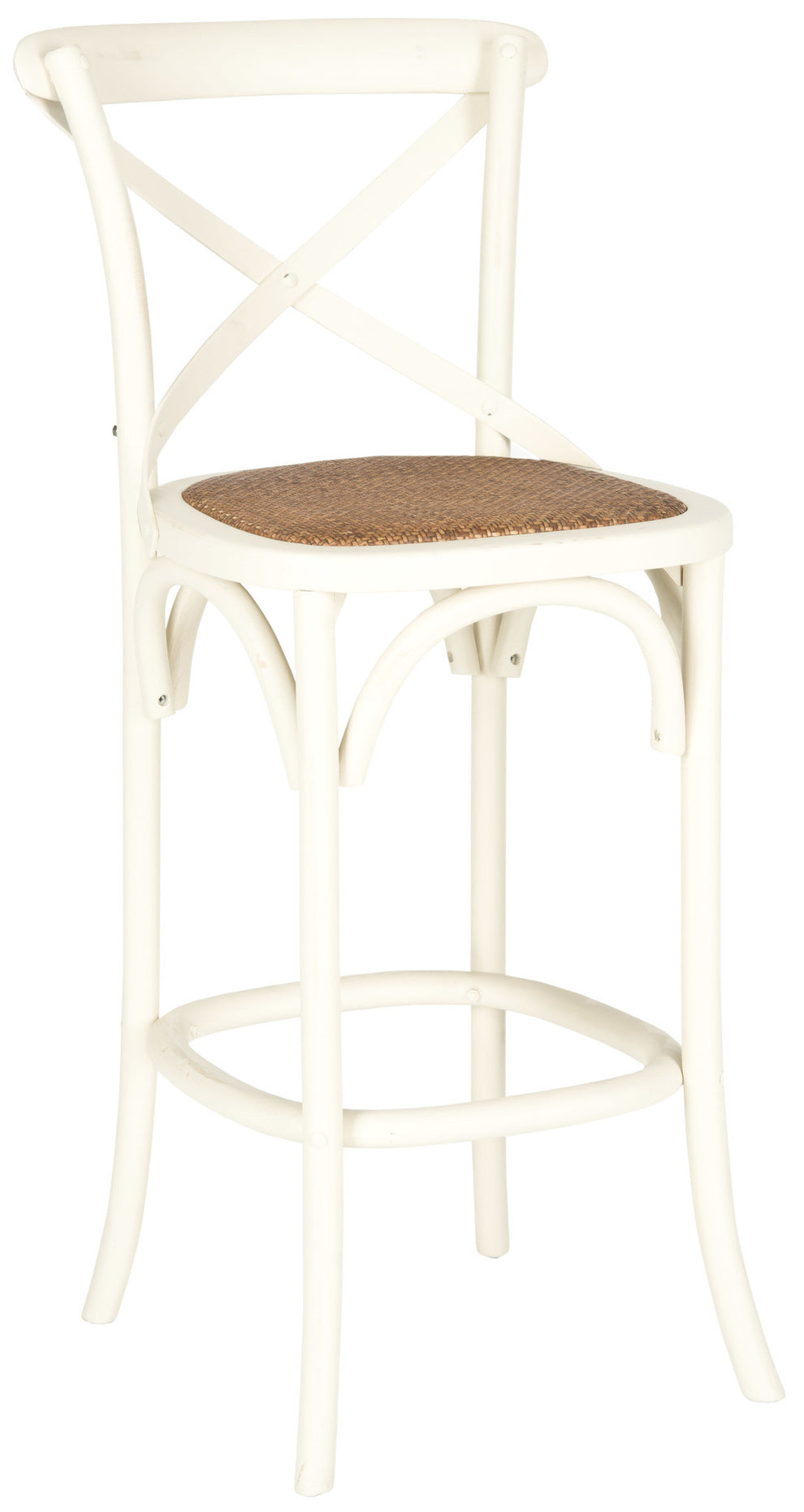 Safavieh Franklin X Back Barstool | Bar Stools | Modishstore - 2