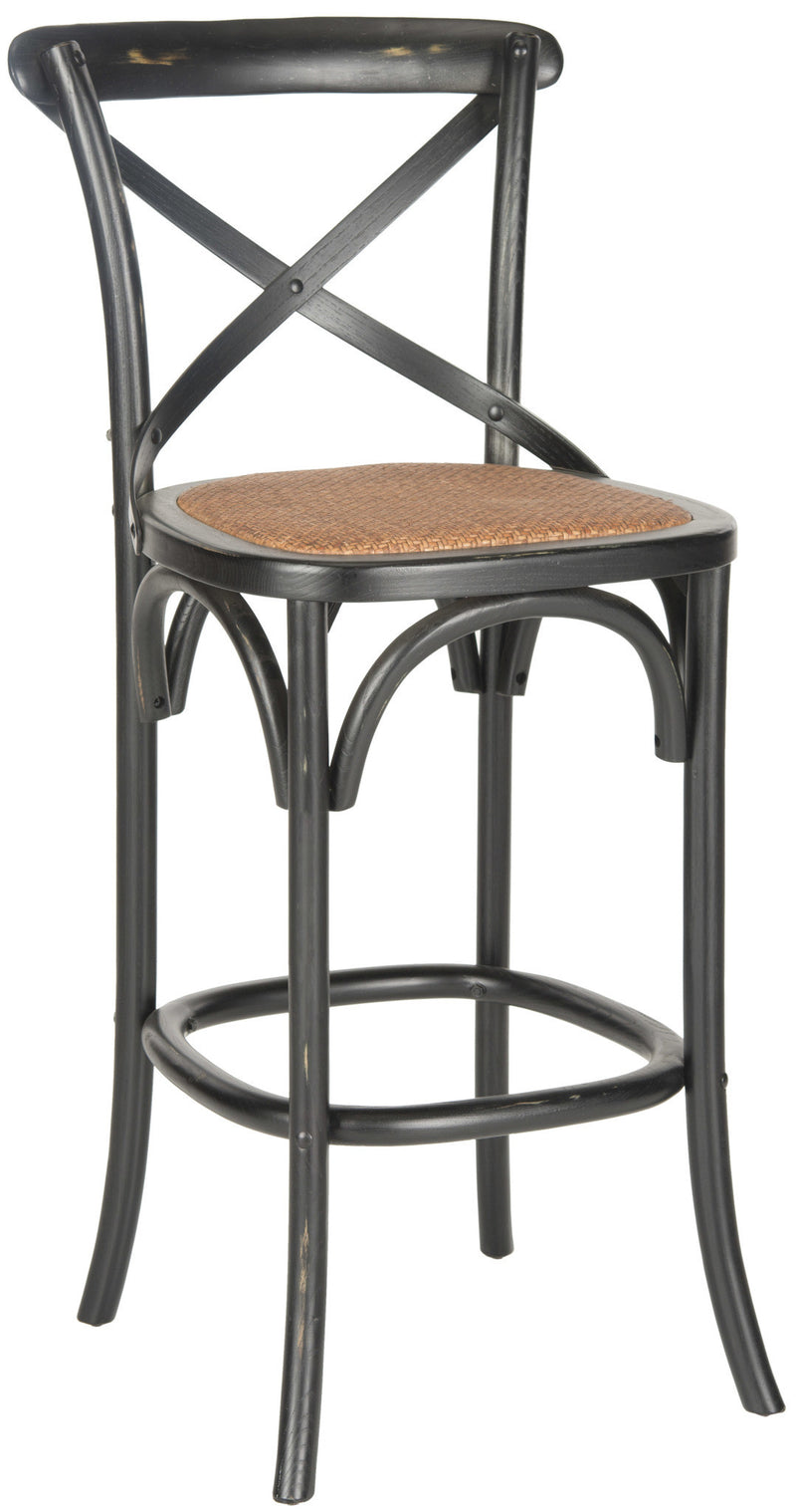 Safavieh Franklin X Back Barstool | Bar Stools | Modishstore - 3