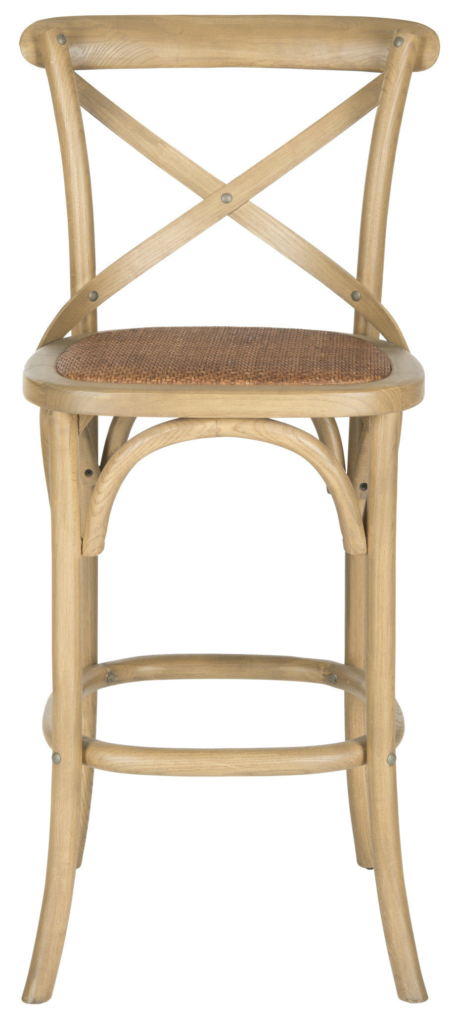 Safavieh Franklin X Back Barstool | Bar Stools | Modishstore - 12