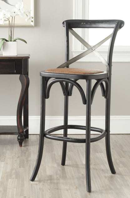 Safavieh Eleanor X Back Barstool | Bar Stools | Modishstore - 2