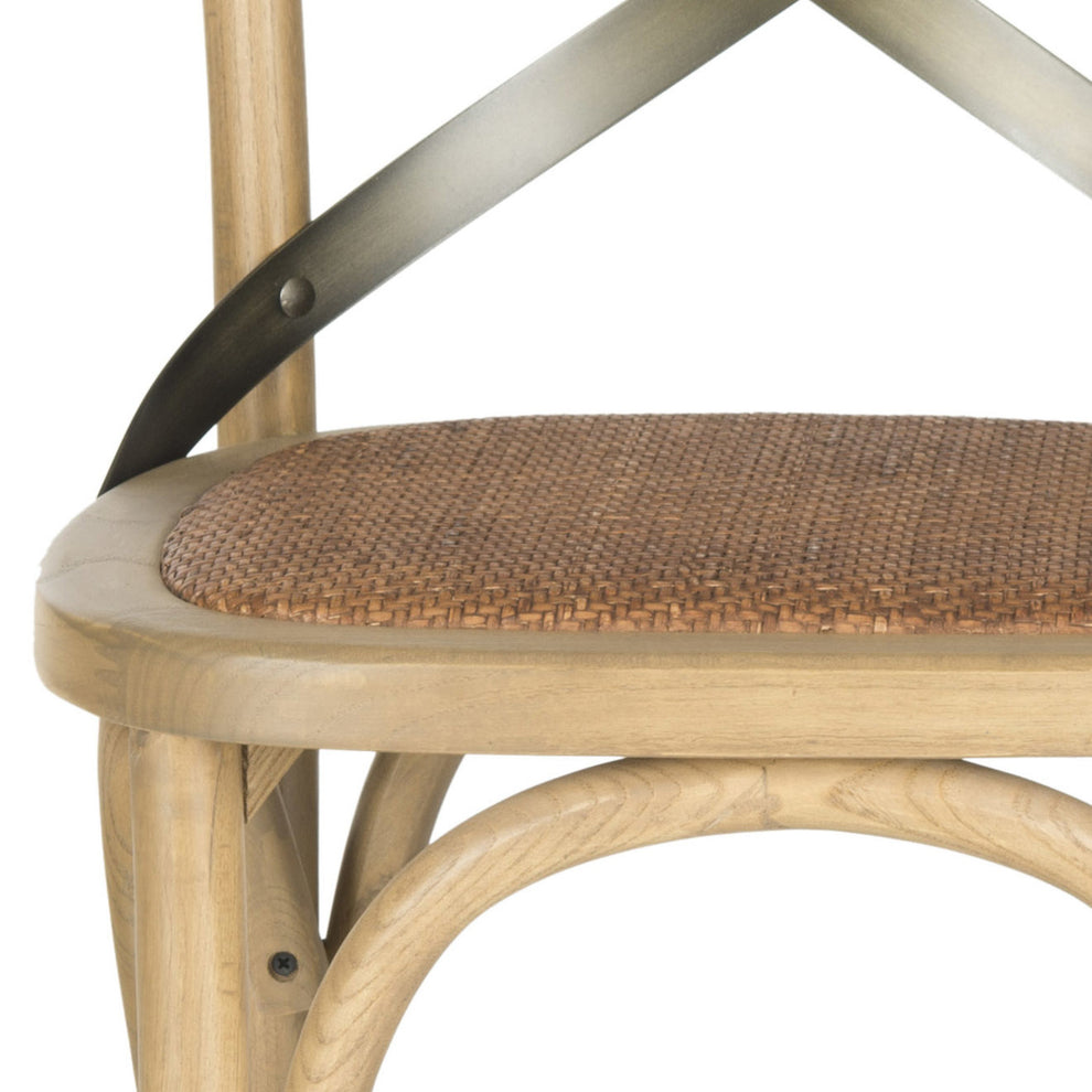 Safavieh Eleanor X Back Barstool | Bar Stools | Modishstore - 17