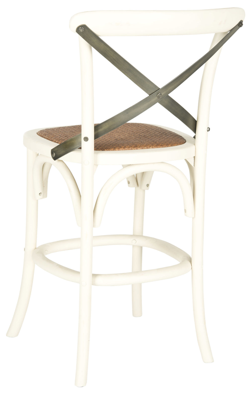 Safavieh Eleanor X Back Counter Stool | Counter Stools | Modishstore - 6