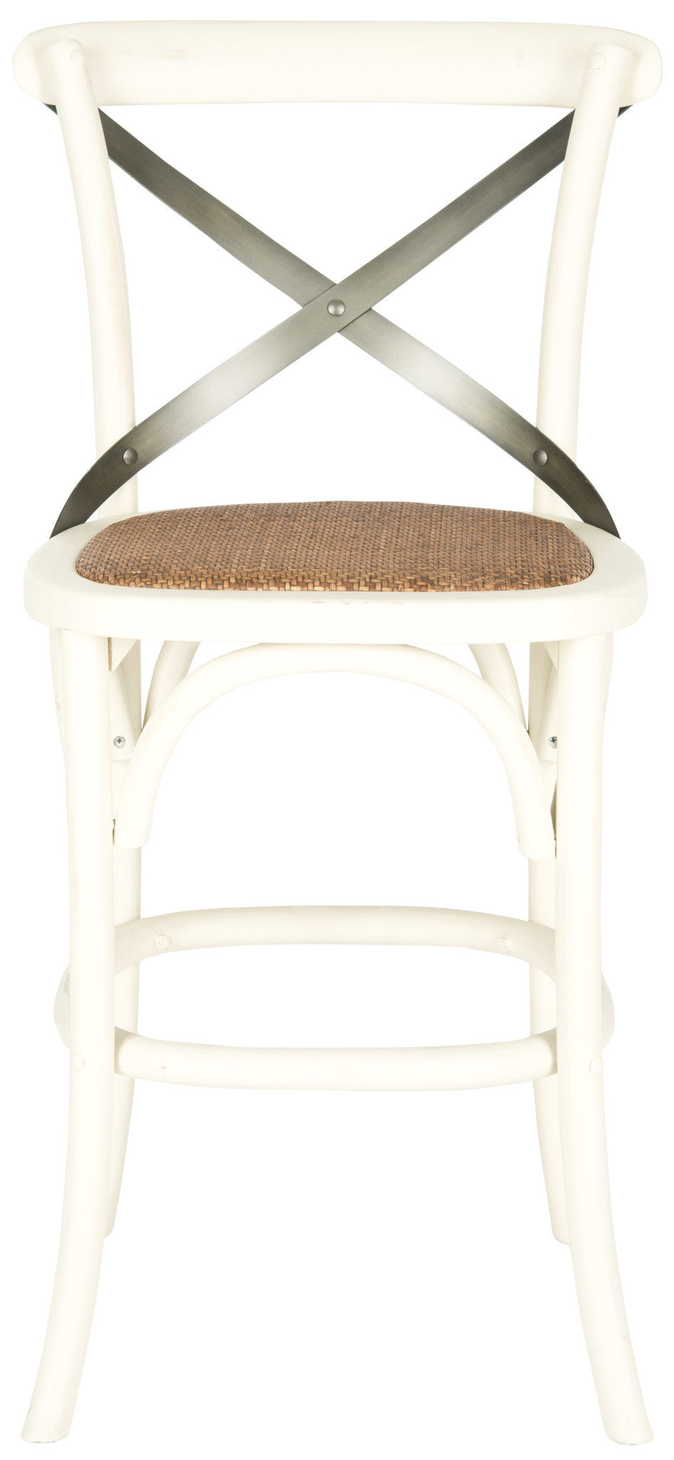 Safavieh Eleanor X Back Counter Stool | Counter Stools | Modishstore - 5