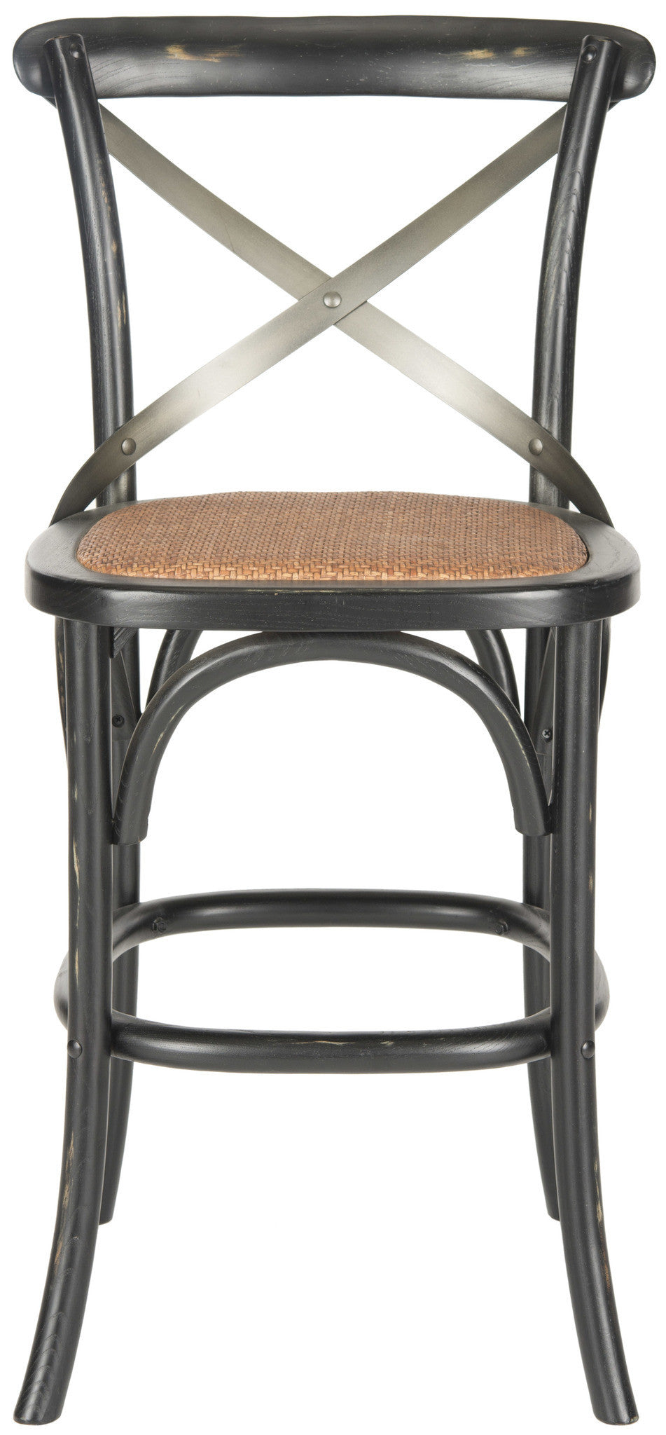 Safavieh Eleanor X Back Counter Stool | Counter Stools | Modishstore - 9