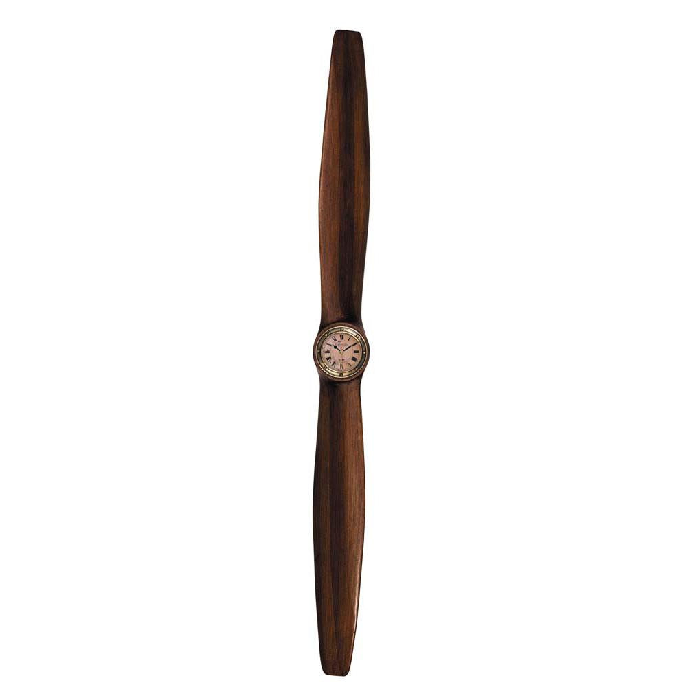 WWI Laminated Propeller With Clock by Authentic Models | Clocks | Modishstore