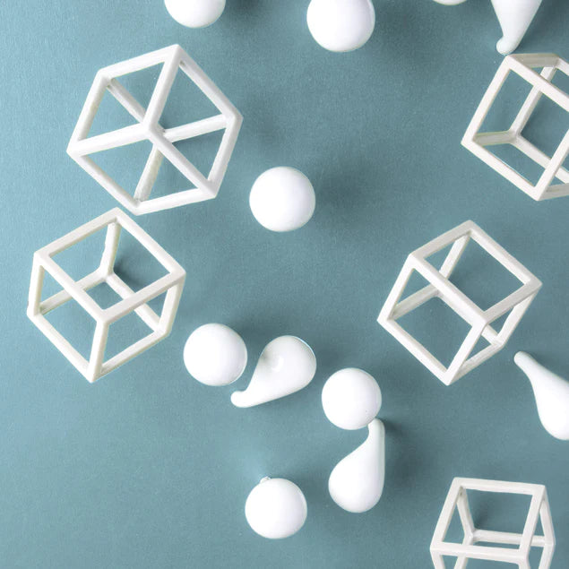 Wall Play Substrate Blue Grey By Gold Leaf Design Group | Wall Art | Modishstore - 5