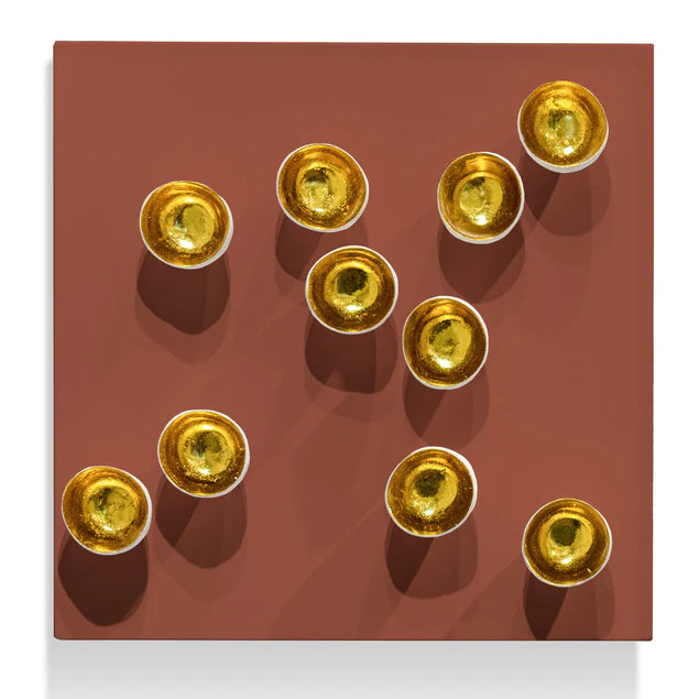 Wall Play Substrate Rust w/See By Gold Leaf Design Group | Wall Art |  Modishstore