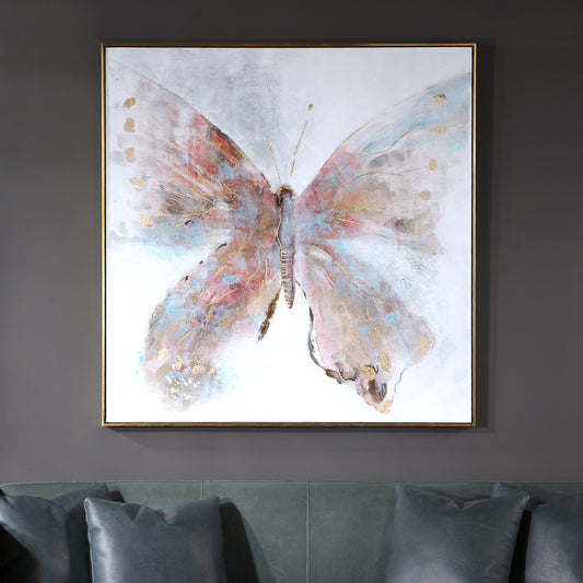 Uttermost Free Flying Hand Painted Canvas | Modishstore | Wall Art