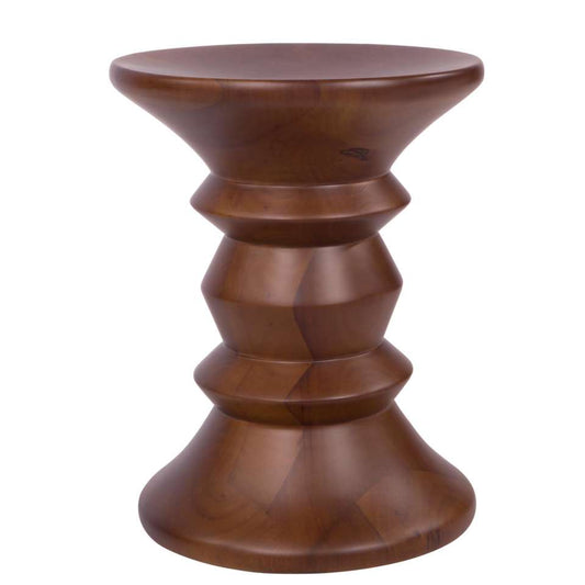 LeisureMod Madison Accent Side Table in Walnut - Alexander | Side Tables | Modishstore