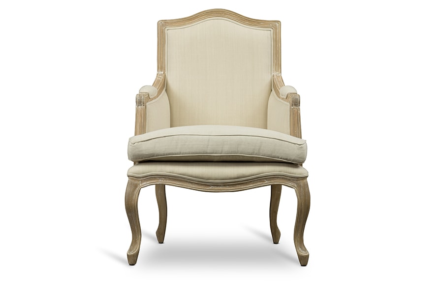 baxton studio nivernais wood traditional french accent chair | Modish Furniture Store-2