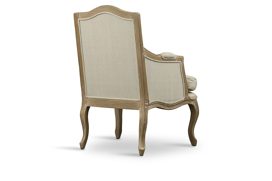 baxton studio nivernais wood traditional french accent chair | Modish Furniture Store-4