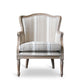 baxton studio charlemagne traditional french accent chair oak | Modish Furniture Store-6