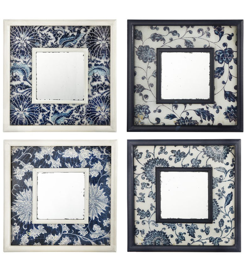 A&B Home Antiqued Mirror Set of 4 | Mirrors | Modishstore