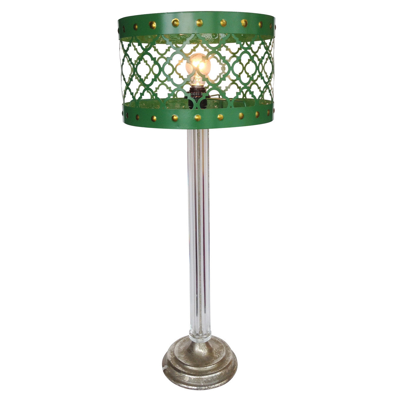 A&B Home Green/Blue Table Lamp | Table Lamps | Modishstore