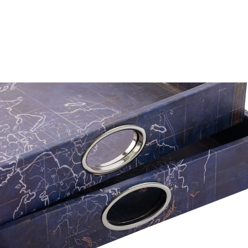 A&B Home Blue Decorative Trays | Trays | Modishstore - 6