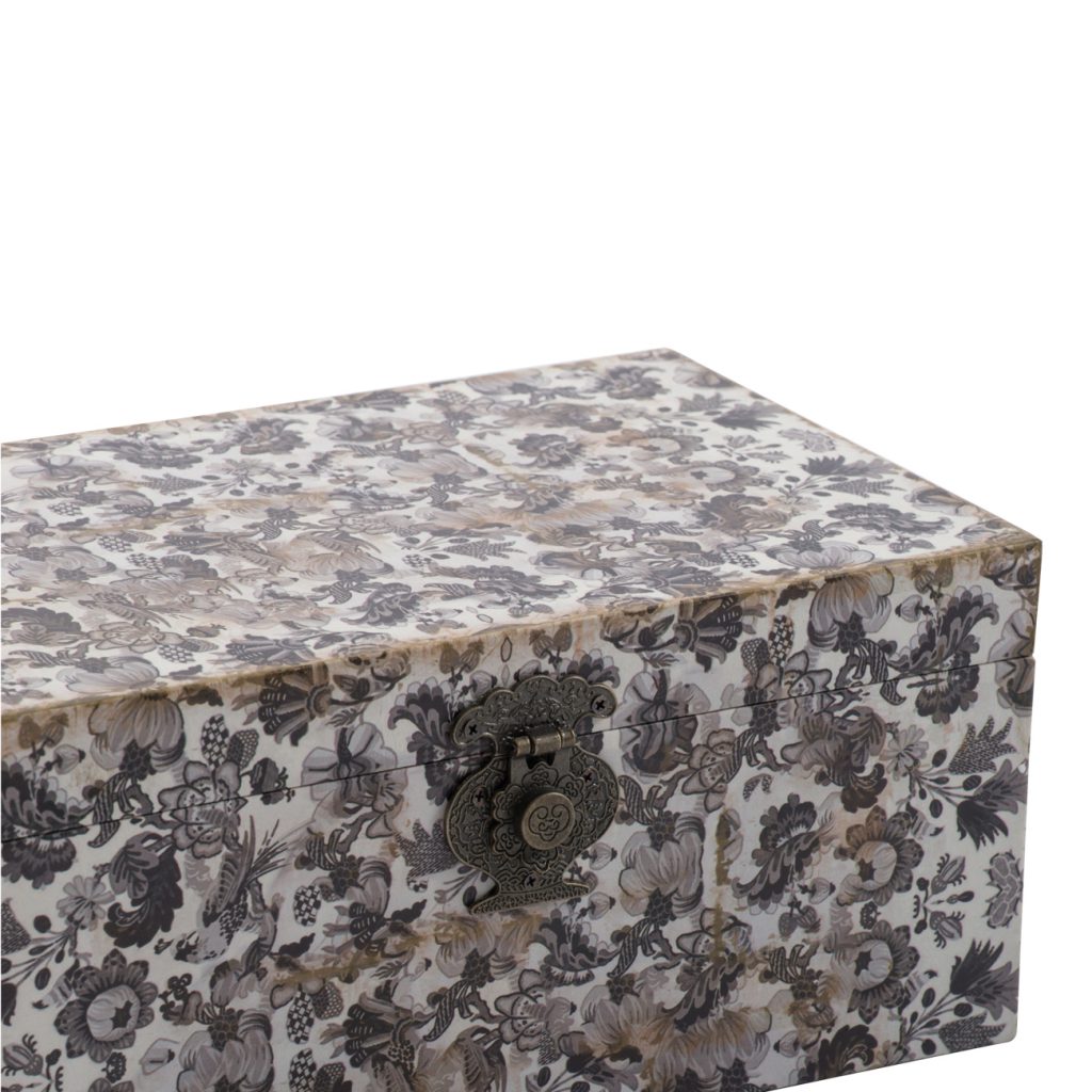 A&B Home S/3 Decorative Box with Black and White | Decorative Boxes | Modishstore - 9