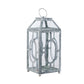 A&B Home Distressed Silver Finish Lantern | Lanterns | Modishstore - 2