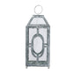 A&B Home Distressed Silver Finish Lantern | Lanterns | Modishstore - 3