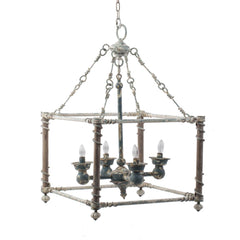 A&B Home Elegant, Antique Distressed Finished Chandelier
