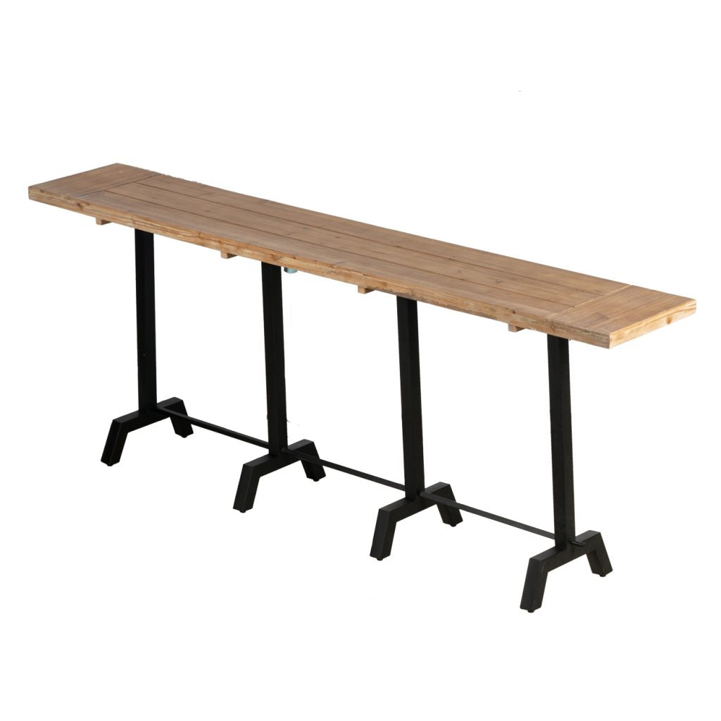 A&B Home Industrial Look Console Table | Console Tables | Modishstore - 4