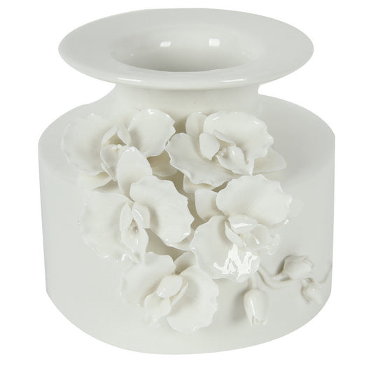 A&B Home White Vase - Set Of 2 | Vases | Modishstore