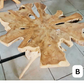 Artisan Living Teak Wood Slice Live Edge Accent Tables | ModishStore | Accent Tables-4