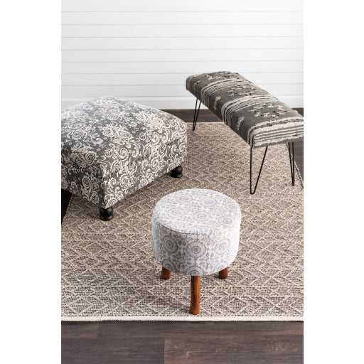 Surya Stool - INDO002-161616 | Stools & Benches | Modishstore