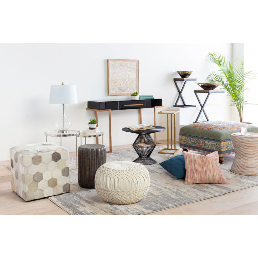 Surya End Table - BAS001-121218 | End Tables | Modishstore