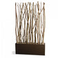 Alder Poles in Linear Planter by Gold Leaf Design Group | Artificial Flora | Modishstore - 2