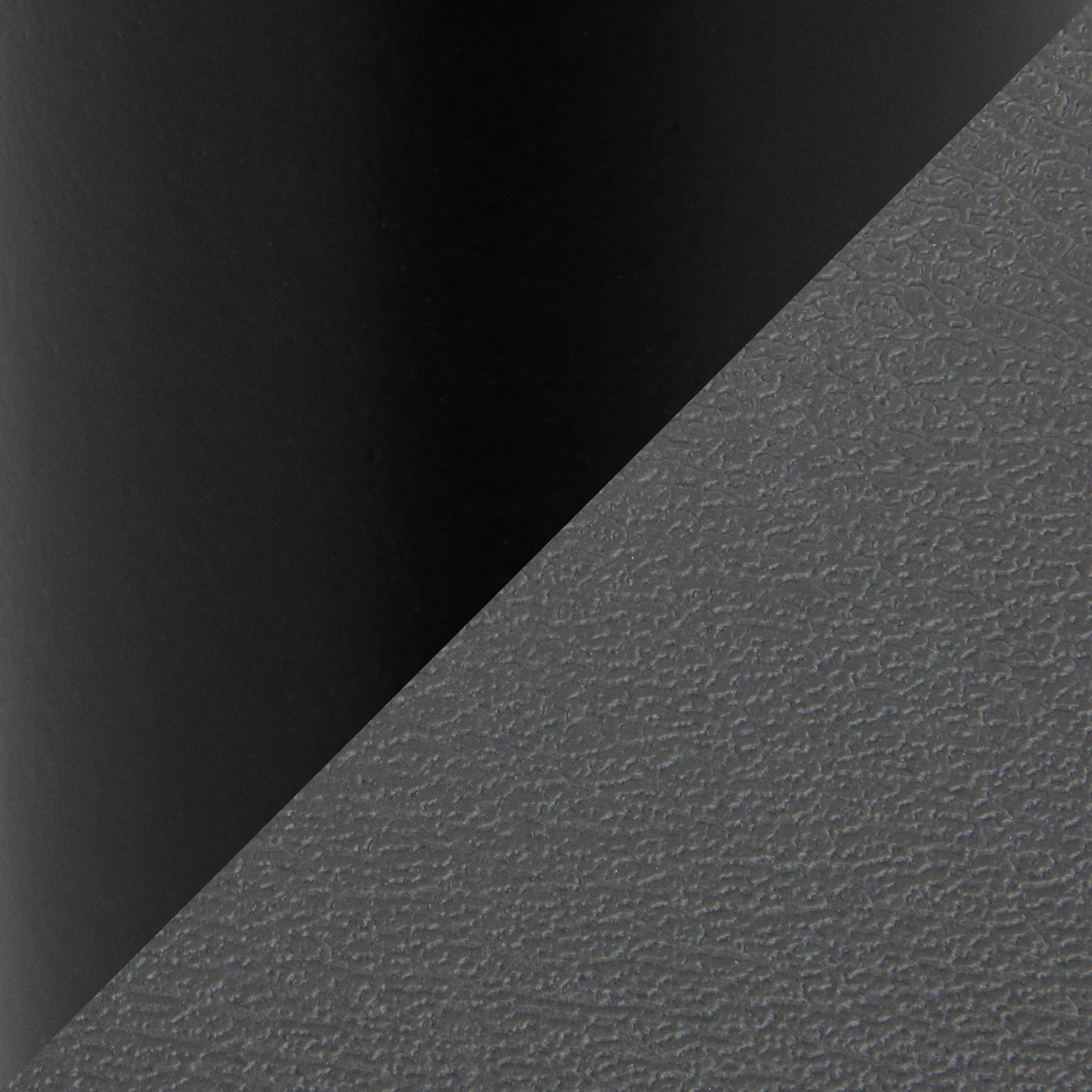 Ale 26" Contemporary Fixed Height Counter Stool in Black Steel and Grey Faux Leather By LumiSource - Set of 2 | Counter Stools | Modishstore - 4