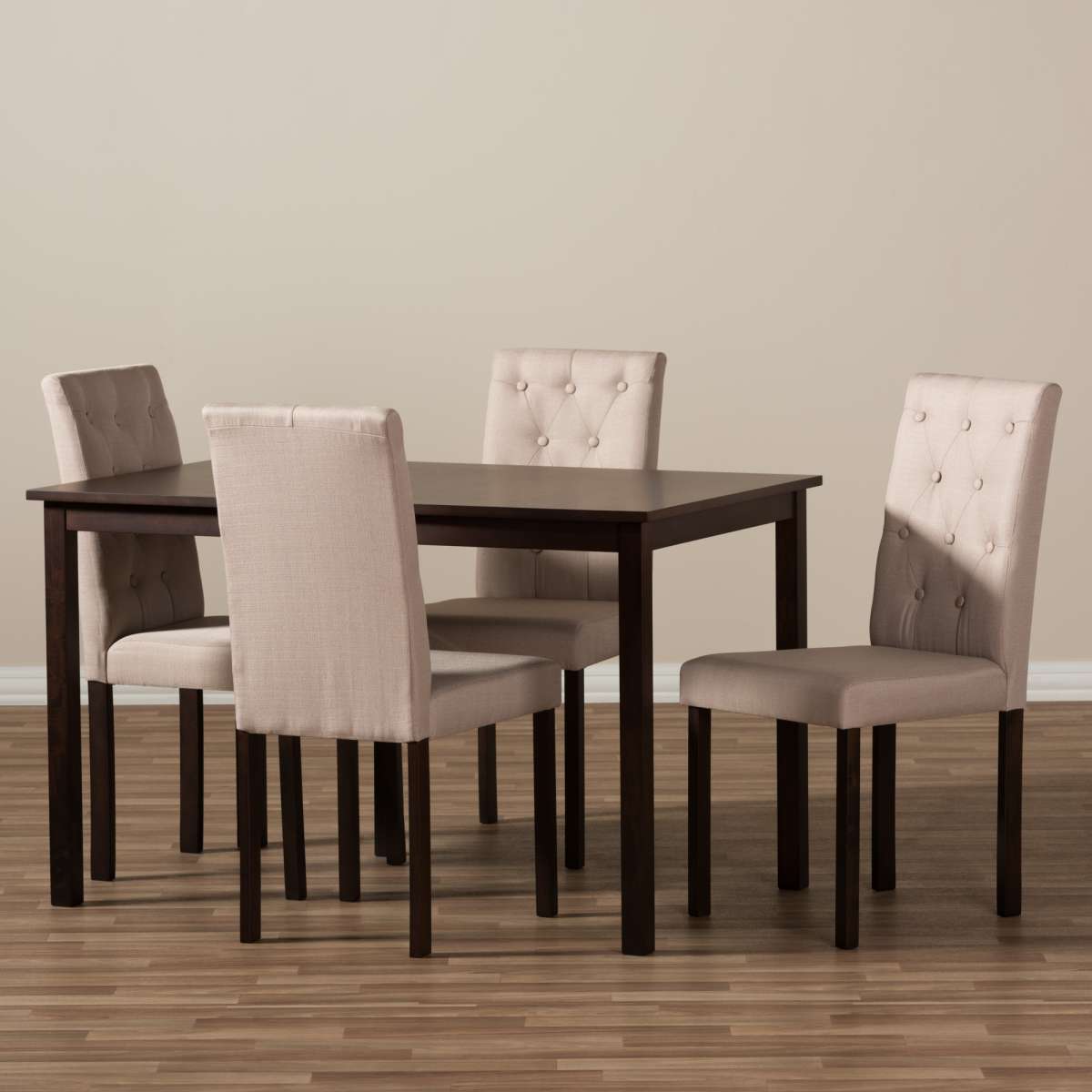 Baxton Studio Gardner 5-Piece Dining Set  | Dining Sets | Modishstore - 3