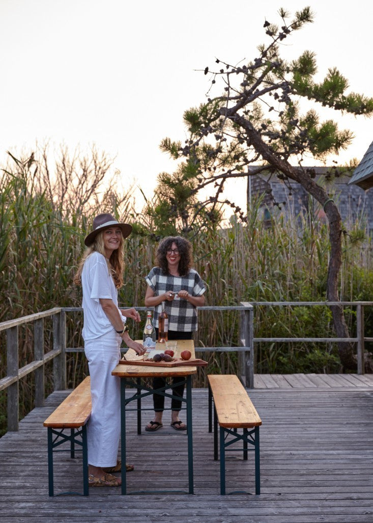 Roost Biergarten Folding Table & Benches