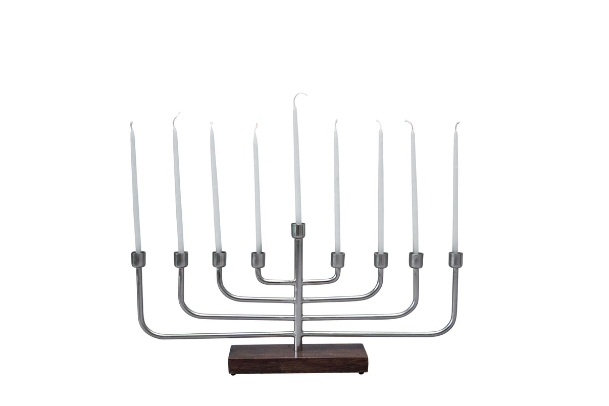 Eternal 9 Candle Menorah Candelabra Modish Store