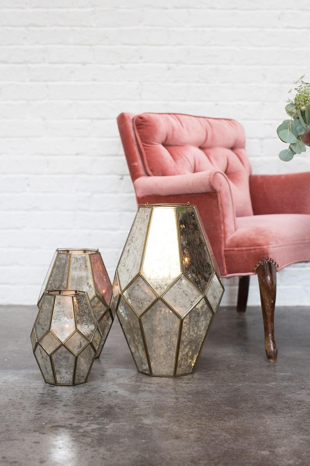 Audrey Lantern by Accent Decor | Lanterns | Modishstore - 4