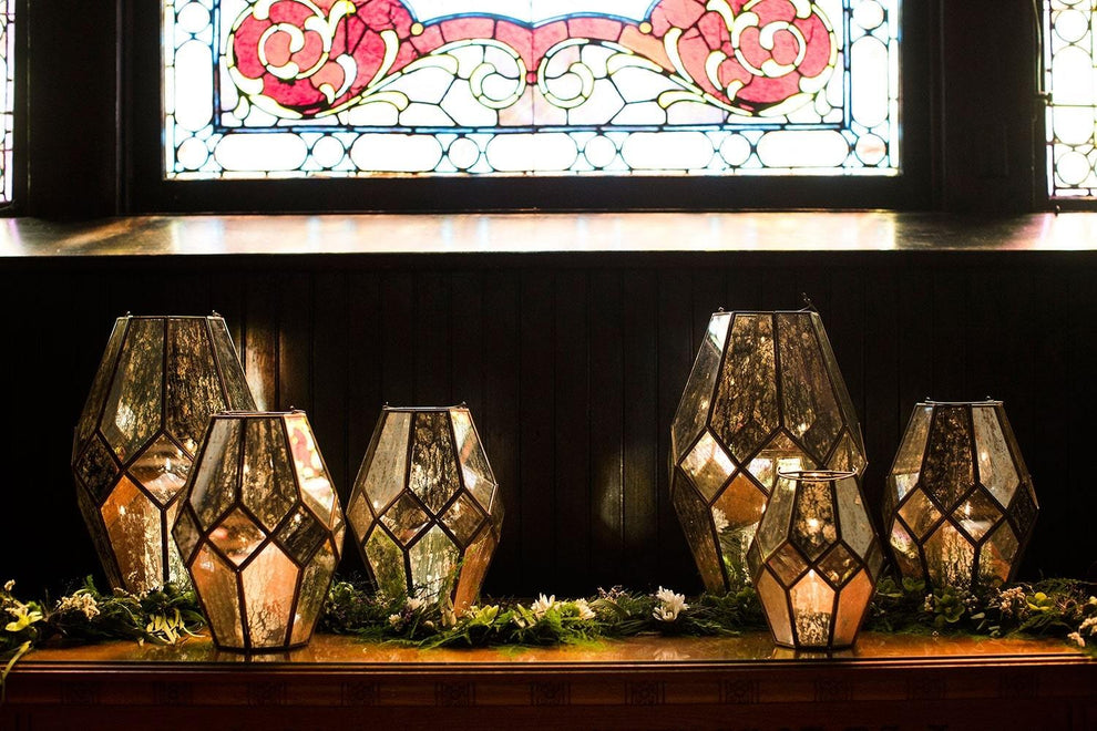 Audrey Lantern by Accent Decor | Lanterns | Modishstore - 12