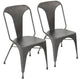 LumiSource Pair of Austin Dining Chairs Set of | Modishstore | Dining Chairs - 14