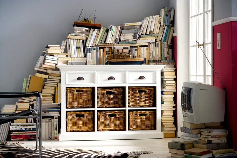 Buffet with 6 Baskets By Novasolo - B128 | Sideboards | Modishstore