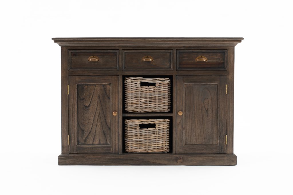 Buffet with 2 Baskets By Novasolo - B129BW | Sideboards | Modishstore