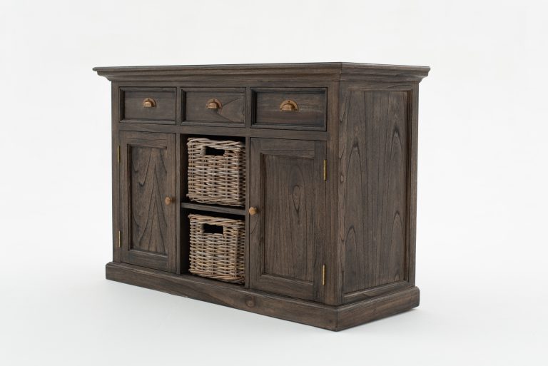 Buffet with 2 Baskets By Novasolo - B129BW | Sideboards | Modishstore - 6