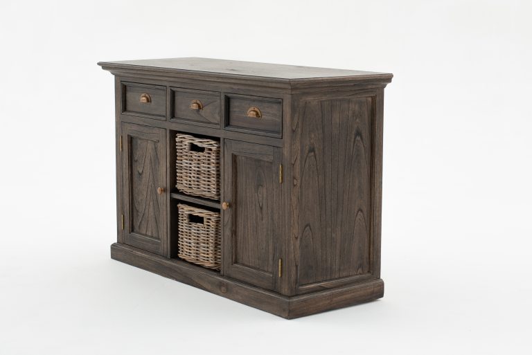 Buffet with 2 Baskets By Novasolo - B129BW | Sideboards | Modishstore - 5