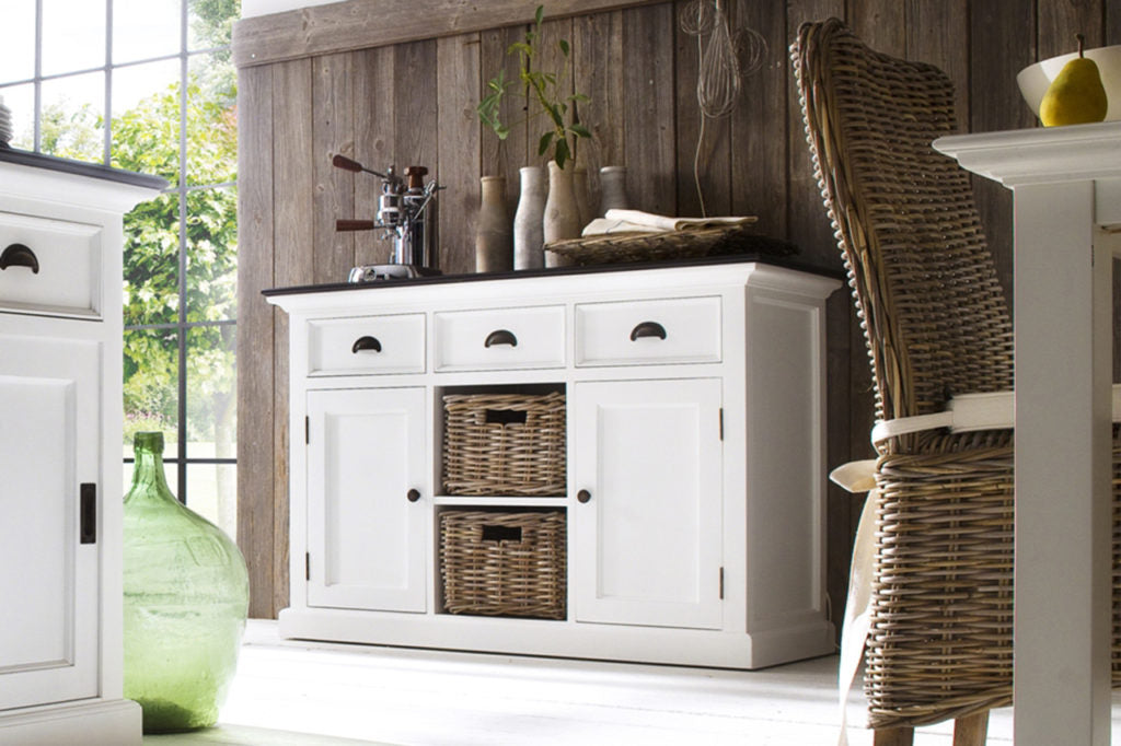 Buffet with 2 Baskets By Novasolo - B129CT | Cabinets | Modishstore