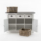 Buffet with 2 Baskets By Novasolo - B129TWD | Sideboards | Modishstore - 3