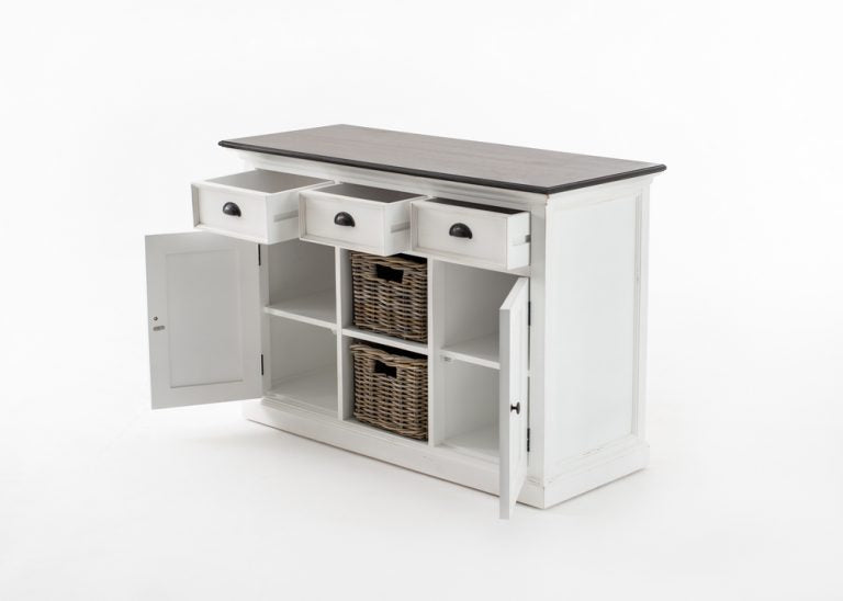 Buffet with 2 Baskets By Novasolo - B129TWD | Sideboards | Modishstore - 6