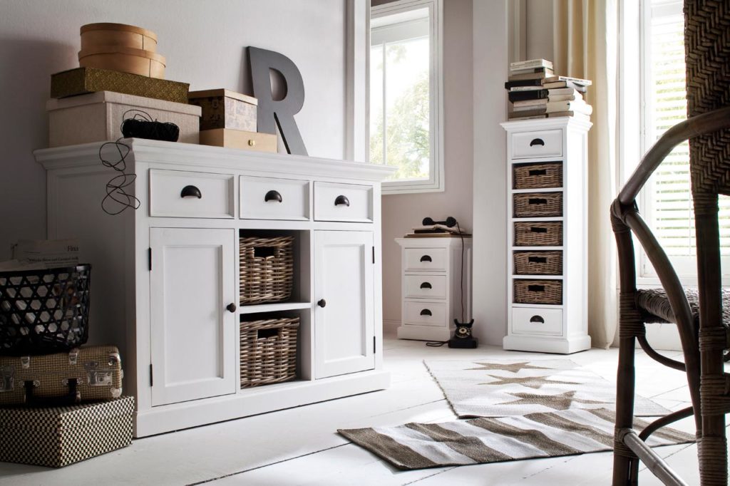 Buffet with 2 Baskets By Novasolo - B129 | Sideboards | Modishstore