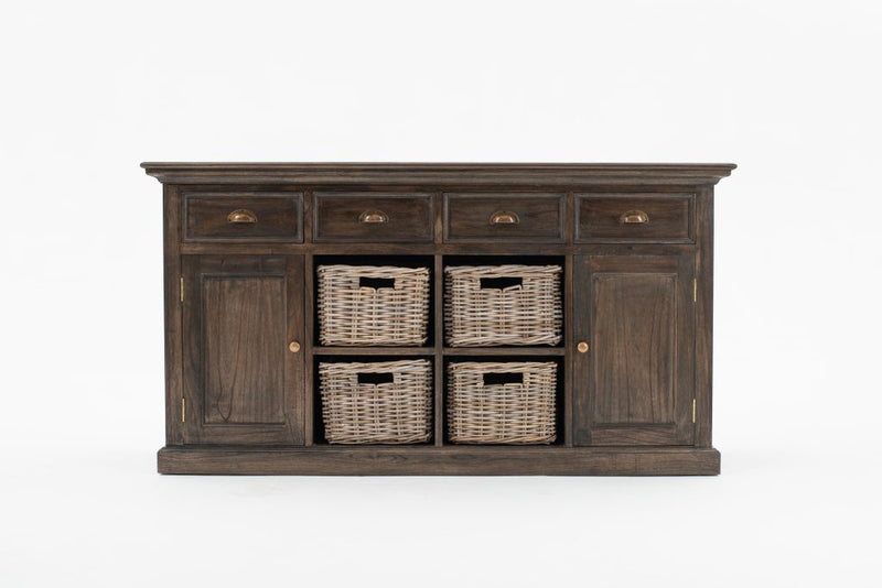 Buffet with 4 Baskets By Novasolo - B189BW | Sideboards | Modishstore