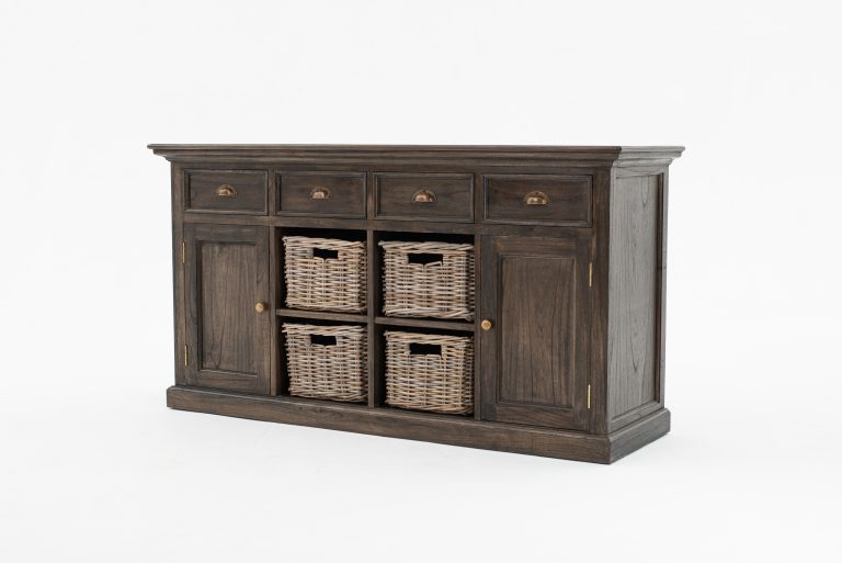 Buffet with 4 Baskets By Novasolo - B189BW | Sideboards | Modishstore - 7