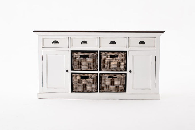 Buffet with 4 Baskets By Novasolo - B189TWD | Sideboards | Modishstore