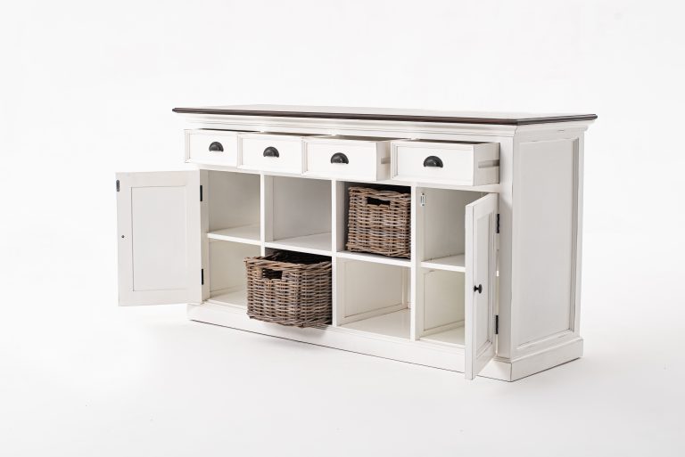 Buffet with 4 Baskets By Novasolo - B189TWD | Sideboards | Modishstore - 7