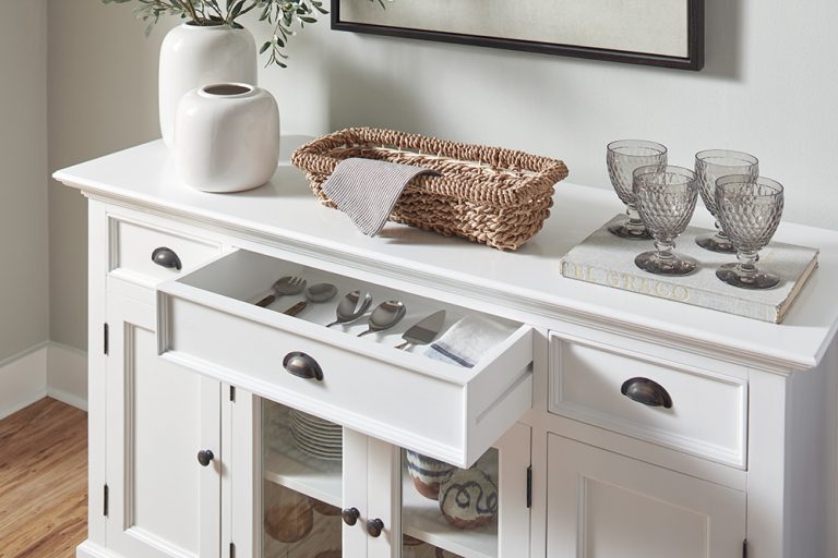 Buffet with 4 Doors 3 Drawers By Novasolo - B191 | Sideboards | Modishstore - 4